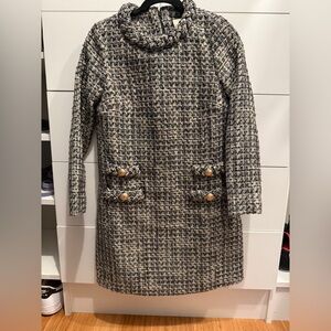 Tuckernuck long sleeve Jackie Tweed Dress size XS